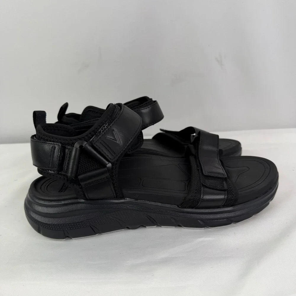 Vionic MX Wanderer Black Active Orthotic Sandals Mens 10 Adjustable